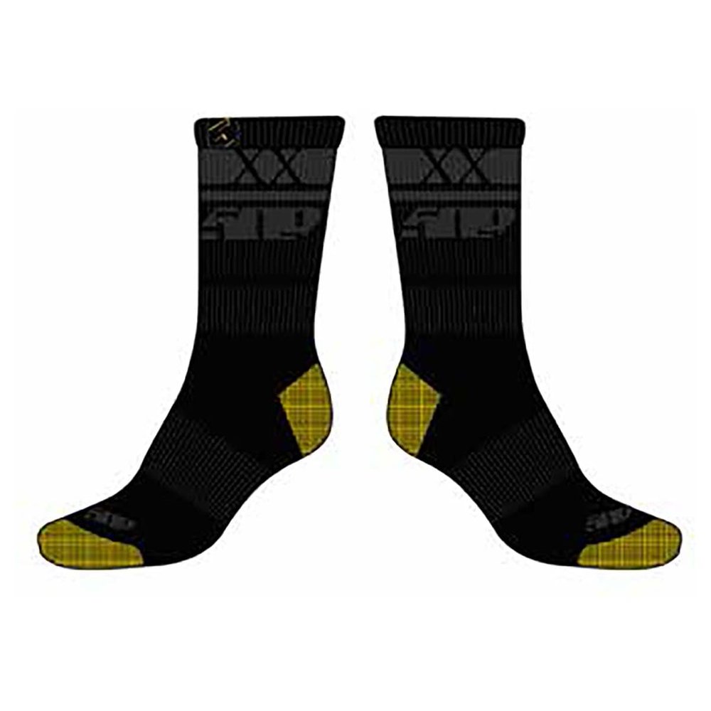 509 Route 5 Casual Sock (Black Gold - 2X-Large/3X-Large)