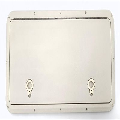 DPI Marine 13" x 40" Flush Series Access Hatch in Marine White (Off White) - DPF1340MW (Made in USA)