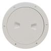 Beckson Boat Deck Plate DP62-W | 8 1/4 Inch Textured White Plastic view 3