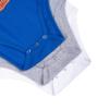 Ultra Game NBA Official Unisex Baby Super Soft Cotton 3 Pack Baby Creeper Bodysuit, New York Knicks, Assorted, 12M view 3