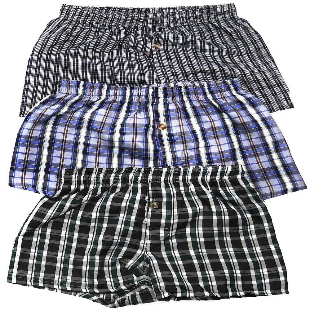 ToBeInStyle Boy's Pack of 3 Boxers - Assorted - Large