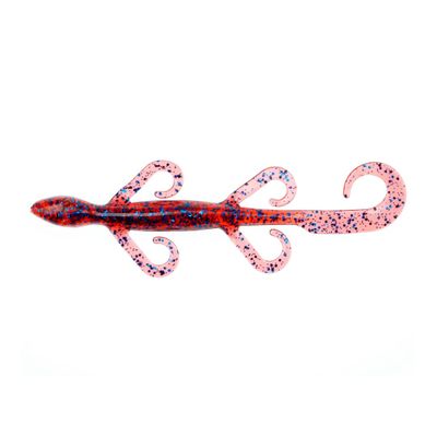 BAITFUEL Lizard Big Creature Bait Infused with Supercharged X55 Formula Gel | 6-Inch, Plum (PN: X18510)