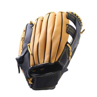 11.5 Inches Sports Softball Glove Sewing Youth Baseball Softball Glove Outfield Mitts for Holiday Birthday Gift