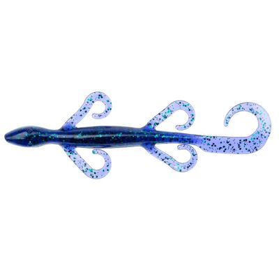 BAITFUEL Lizard Big Creature Bait Infused with Supercharged X55 Formula Gel | 6-Inch, Junebug (PN: X18503)