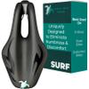 Adamo Island Saddle Surf EBike Seat - Narrow Anatomic Relief Bicycle Saddle for Spin Bikes, E-Bikes, & Stationary Bikes with Waterproof Cover - Comfort Bike Seat Reduces Numbness for Men & Women view 1