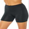 Bally Total Fitness Women's High Rise 5" Bike Short - 2 Pack, Black/Turbulence, Medium view 4
