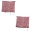 INOOMP 2pcs Beach Volleyball Net Badminton Net Foldable Portable Outdoor Sport view 1