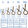 Eupheng Quick Change Fly Fishing Snaps Stainless Steel, Fishing swivels, Fast Easy & Secure, Hook Snaps for Flies, Jigs, Lures, Great Value Pack view 2