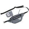 4Monster Hiking Waist Pack - Portable, Water Resistant Fanny Pack with Adjustable Strap, Lightweight Crossbody Chest Bag (Silver, 2L) view 1