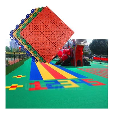 33cm Waterproof Modular Interlocking Floor Tiles for Kindergarten, DIY Plastic Splicing Sports Floor mats for Indoor and Outdoor Sports venues (Color : Green, Size : 10PCS)