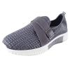 Ladmiple Shoes For Women Sneakers Slip Ons Womens Running Shoes Non Slip Athletic Tennis Walking Workout Sneakers Casual Fashion Comfortable Slip On Gym Shoes 2023 Grey view 1