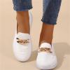 Ladmiple Women Shoes Sneakers Slip On Womens Running Shoes Non Slip Athletic Tennis Walking Workout Sneakers Casual Fashion Comfortable Slip On Gym Shoes 2023 White view 2
