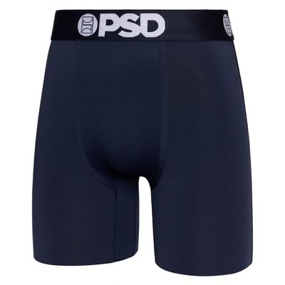 PSD Underwear Men's Navy Solid Boxer Brief, Navy, XL
