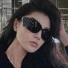 BCUYCF Women's Personality Oversized Cat Eye Sunglasses, Suitable for Photo, Driving, Fishing, UV Protection and Anti-Glare. (Soybean color) view 3