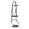 Henri de Rivel Advantage Fancy Raised Snaffle Bridle with Laced Reins - Australian Nut - Pony view 4