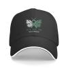 Butterfly Bipolar Awareness Classic Baseball Caps,Adjustable Sandwich Cap, Black Casquette Hats Outdoor Trucker Dad Hat view 1