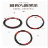 FUERU Car Steering Wheel Cover Set Car Steering Wheel Cover Carbon Fiber Leather Four Seasons Universal Car Steering Wheel Upholstery (Color : 4#) view 4