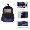 Custom Buffalo Backpack for Mens Womens, Personalized Backpacks with Name and Number, Customized Casual Sports Backpack Gifts for Fans view 3