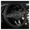 FUERU Car Steering Wheel Cover Set Car Steering Wheel Cover Breathable Leather Four Seasons Available Car Interior (Color : 7#) view 1