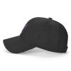 Butterfly Alzheimer's Awareness Classic Baseball Caps,Adjustable Sandwich Cap, Black Casquette Hats Outdoor Trucker Dad Hat view 2