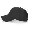 Butterfly Colon Cancer Awareness Classic Baseball Caps,Adjustable Sandwich Cap, Black Casquette Hats Outdoor Trucker Dad Hat view 2