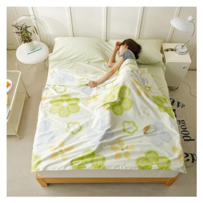 Sleeping Bag Liners Outdoor Portable Travel Sleeping Bag, Soft Comfortable and Compact Sleeping Bag Lined Bed Sheet, for Travel Hotels Camping (Color : Style4, Size : 120x215cm)