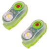 Life Jacket Light, Automatic Locator Life Jacket Strobe Light, Marine Boat Flares, LED Camping Safety Survival Equipment, Positioning Life Jacket Strobe Light for Man Overboard Survival (2Pcs Cyan) view 1