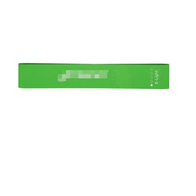 DANCOLOR Yoga Resistance Rubber Band Sport Training Elastic Bands Workout Loops Yoga Gym Strength Athletic Fitness Equipment (Color : Green, Size : 60cm)