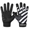 Dot Stitch Batting Gloves (Black Waving Flag, Youth X-Large) view 1