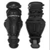 Force3 Pro Gear Solid State Catcher Shin Guards with Dupont Kevlar (Intermediate, Black) view 1
