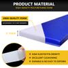 Gym Wall Padding, Basketball Court Wall Protector, 2" Thick Foam Protective Wall Mat for Wall Mount Basketball Hoops, Garage, Taekwondo - Waterproof & UV-Resistant (Blue, 2 PCS) view 3