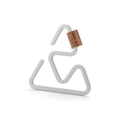 VPTMRP 10 Pcs Camping Triangle Hooks Non-Slip Lightweight Outdoor Multifunctional Stainless Steel Hooks Camping Accessories (S)