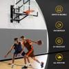 Gym Wall Padding, Basketball Court Wall Protector, 2" Thick Foam Protective Wall Mat for Wall Mount Basketball Hoops, Garage, Taekwondo - Waterproof & UV-resistant (GRAY, 5 PCS) view 4