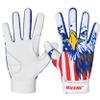 Hushe' Batting Gloves (White Eagle, Youth Medium) view 1