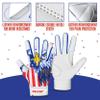Hushe' Batting Gloves (White Eagle, Youth Medium) view 4