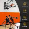Gym Wall Padding, Basketball Court Wall Protector, 2" Thick Foam Protective Wall Mat for Wall Mount Basketball Hoops, Garage, Taekwondo - Waterproof & UV-resistant (ORANGE, 5 PCS) view 4