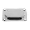 FERDUS Ship Fittings Boat Accessories Stainless Steel Flush Lifting Pull Lift Ring Handle 76mmx30mm Stainless Steel (Color : 1PCS) view 3