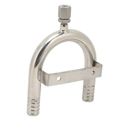 19.6mm Siphon Vented Loop 316 Stainless Steel Polished Rustproof for Boats Yachts RVs Anti Siphon Loop Siphon Vented Loop Vented Loop Vent Loop Valve Marine Vented Loop 316 Stainle