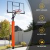 Basketball Pole Pad, Heavy Duty Safety Pole Pads for Player Protection, 72" Tall Weatherproof Protective Padding for 3-4 Inch Sq. or Round Pole, Basement Garage Playground Poles Protector view 4