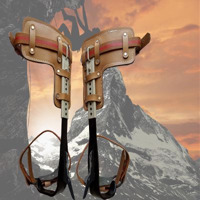 Tree Climbing Spike Set Pole Climbing Spurs Climber Adjustable Long Graffs