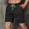 AAPAH Sport Short Pants 's Casual Summer Mesh Running Fitness Quick Dry Male Basketball Training Beachwear s1 Grey8 M view 2