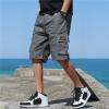 AAPAH Trend Letter Print Pocket Summer Casual Straight Male s11 Khaki L view 4
