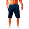 AAPAH 's Cotton Linen Pants Male Summer Breathable Solid Color Trousers Fitness Streetwear s1 Khaki XS view 3