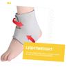 Healifty Ankle Protective Sleeve for Sports Compression Ankle Cover Breathable Nylon for Running Basketball Football Outdoor Activities view 4