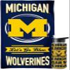 Boelter Brands Licensed NCAA Collegiate Fan Bundle Includes Water Bottle and Beach Towel (Michigan Wolverines Circle) view 1