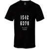 15426378 Firing Order Boss 429 Big Block Musclecar Stang Gift V8 T Shirt 2XL Black view 1