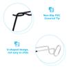 SUPERFINDINGS 2Pcs Stainless Steel Camping Lantern Hooks Hangers Multi-Purpose Tent Light Outdoor Lamp Hanger Non Slip Lamp Pole Hanger for Camping Fishing view 3