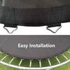 LXUKYG Trampoline Replacement Jumping Mat PP Net Garden Round Frames Bounce Jumping Mat for Round Trampoline Accessories (Size : 12FT 72 Buckles) view 2