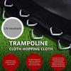 LXUKYG Trampoline Replacement Jumping Mat PP Net Garden Round Frames Bounce Jumping Mat for Round Trampoline Accessories (Size : 12FT 72 Buckles) view 3