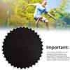 LXUKYG Trampoline Replacement Jumping Mat PP Net Garden Round Frames Bounce Jumping Mat for Round Trampoline Accessories (Size : 12FT 72 Buckles) view 4